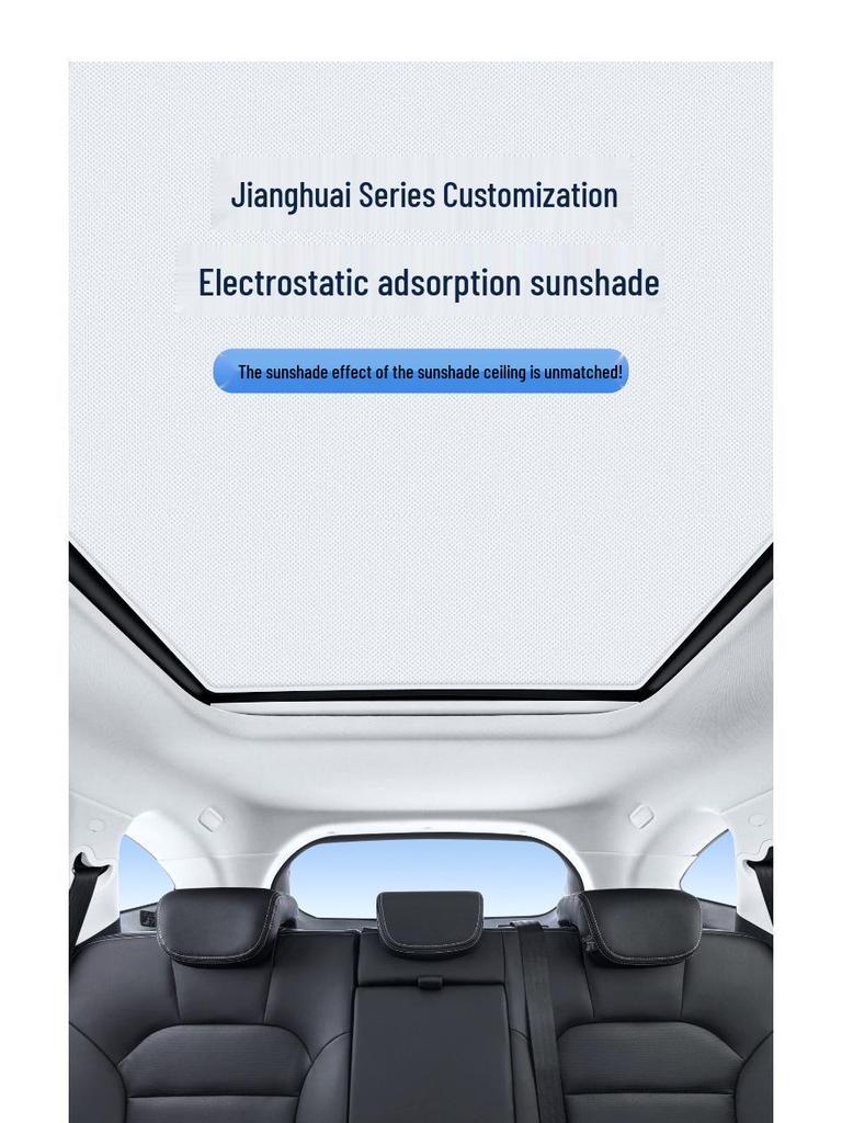 Электроадсорбционные шторы-солнцезащита для JAC Refine S7, Sihao X8, RF8 - Защита от УФ-излучения