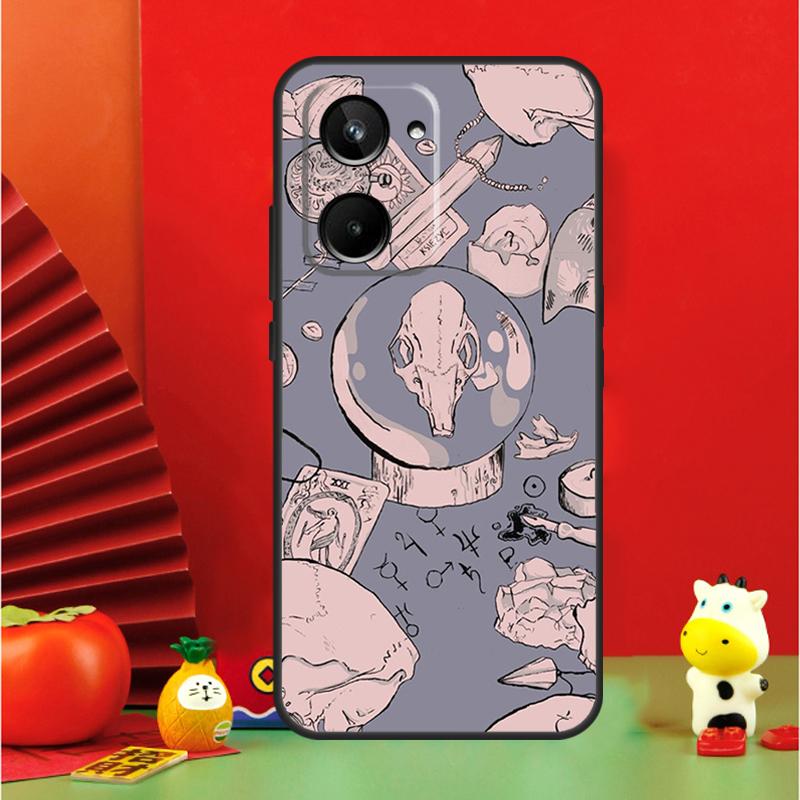 Pastel Goth Witchy For Realme GT6 GT7 15 Pro 10 11 12 13 14 Pro Plus C65 C67 C63 C61 C55 C51 C53 C35 C75 Case