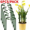 40 шт. пластиковая опора для растений свая опора для растений свая цветы растение лоза тепличная композиция крепежный стержень держатель садовые инструменты