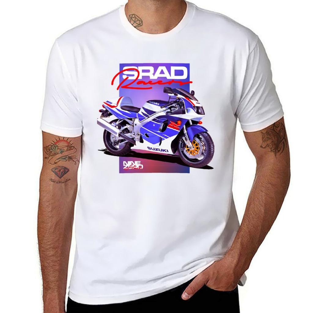 SRAD GIXXER T-Shirt Plus Size Tops Kawaii Clothes Street Wear Summer Top Mens Designer Clothes