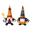 Halloween Plush Gnomes Decoration,Halloween Sitting Gnomes Doll Elf Dwarf Stuffed Gnomes for Halloween Home Table Decors