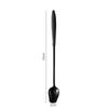 Long Handle Coffee Spoon Stainless Steel Rose Stirring Spoon Unusual Flower Scoop Tiny Teaspoon for Dessert Ice Cream Nice Gift ADM