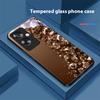 Полностью бриллиантовый чехол для телефона Oppo A79 5G 58 78 74 60 4G Reno 11F Realme GT 6 11 Note 50 10 C55 X2 из закаленного стекла, черный