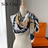 High-quality Luxurious Silk Scarves Headband Scarfs Neck Scarf For Women Chain Silk Scarf Women's Decorative Shawl