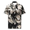 Men's Hawaiian Printed Button Short Sleeve Shirts Men's Casual Fashion Short Sleeve Shirts