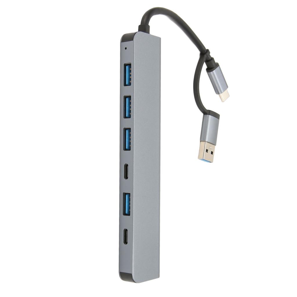 USB 3.0 USB C Хаб 7 в 1 USB C Хаб 5 USB 3.0 2 порта USB C Адаптер-мультипорт 7 в 1 для Windows OS X