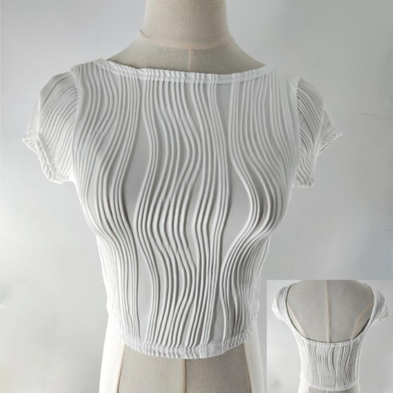Осенние футболки с длинными рукавами и рюшами, женские повседневные белые обтягивающие черные базовые футболки, модный уличный укороченный топ, футболка с одеждой Y2K