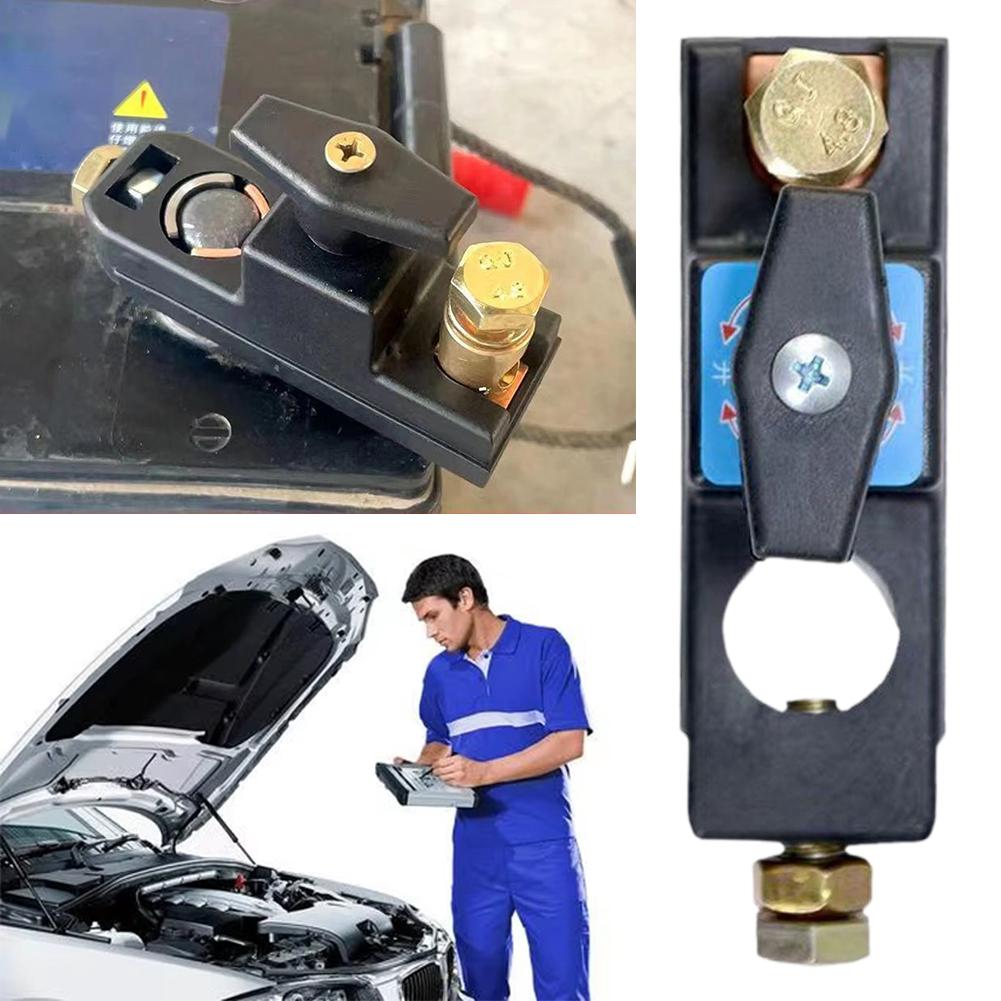 12V/24V Battery Disconnect Switch For Vehicle Power Failure Switch Pure Copper Anti-Leakage Switch Battery Terminal Anti-Leakage