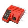 Professional M12-18C Li-ion Battery Charger for Milwaukee 12 V 14.4V 18V C1418C 48-11-1815/1828/1840 M18 M14 M12 Lithium Battery