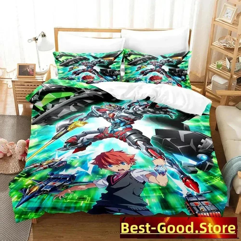 SSSS.GRIDMAN Bedding Set Boys Girls Twin Queen Size Duvet Cover Pillowcase Bed Kids Adult Fashion Home TextileCustomizable
