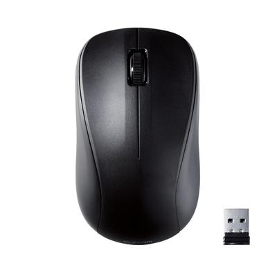ELECOM Mouse Беспроводная лазерная мышь размера M Антибактериальная Соответствует директиве RoHS Для Бизнеса Черная M-S2DLKBK/RS