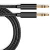 Позолоченный 3,5-мм Вспомогательный Аудио Кабель HIFI Разъемы для Смартфонов, Планшетов, Автомобильных Аудиосистем