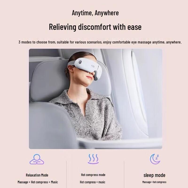 SKG E3Pro Eye Massager with Heat and Bluetooth Music