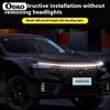 Car LED Hood Light Strip For Jeep Grand Cherokee Commander Wrangler Daytime Running Lights Start Scanning Lamp Accessories