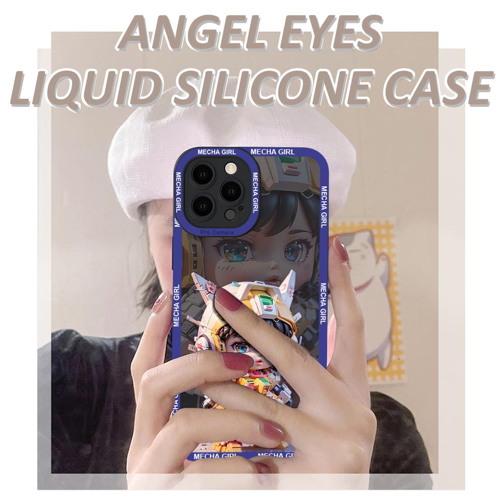 Phone Case Soft Rubber TPU Cellphone Casing Full Cover Camera Protection Design Shockproof Cover for Vivo