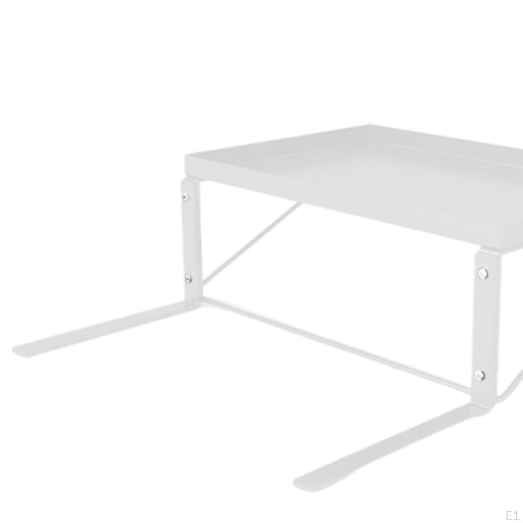 Bed Bedside Shelf Frame Clamp Detachable Easy Install Bracket Inserted Into Mattress Table