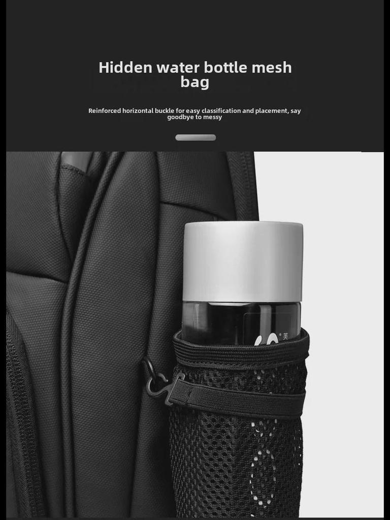 Мужская водонепроницаемая сумка CrossBorder на грудь с USB-портом для зарядки - большая вместимость, рюкзак-мессенджер на одно плечо