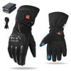 Heated Motorcycle 3 Temperature Rapid Touchscreen and Cold Weather Protection for Winter Outdoor Snow and Commuting Gloves, 7.4V, Settings, Heating,