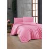 Bedding Set - 1 Duvet Cover 220 X 240 Cm + 2 Pillowcases 60 X 60 Cm - 100% Reinforced Cotton - Pink