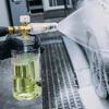 Бутылка пенообразователя Прозрачная пенная насадка для мойки снега Высокое давление Регулируемый угол распыления Полив Чистящий инструмент для автомобиля Грузовика