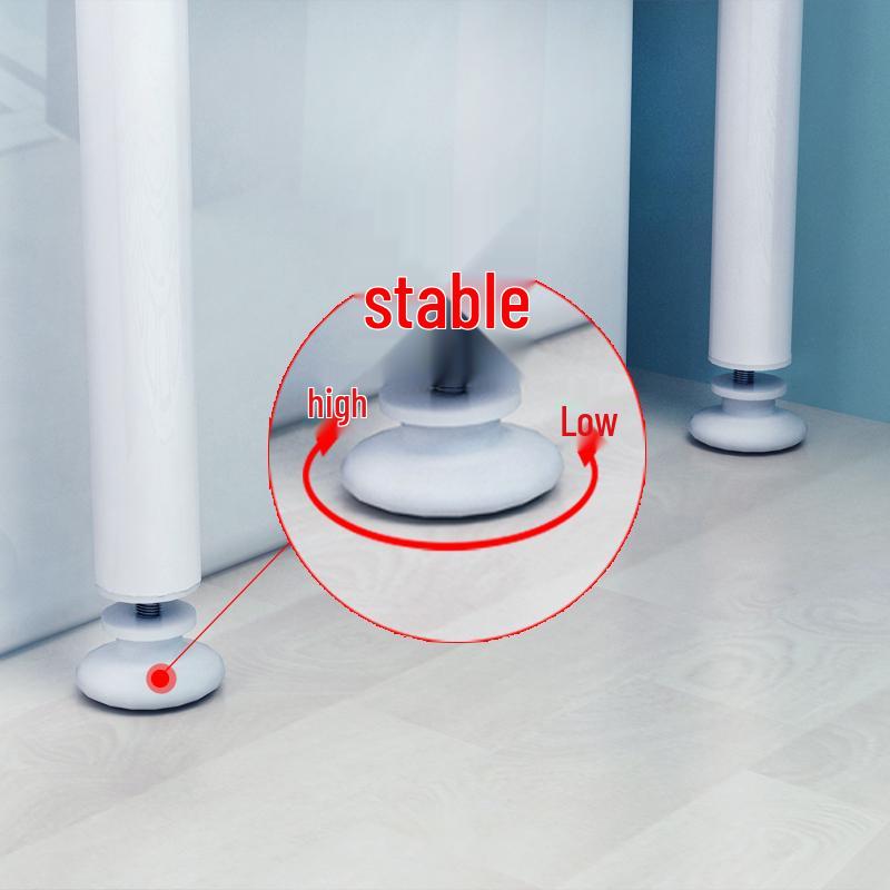 Напольная стойка для хранения в ванной: Органайзер для раковины, туалета и стиральной машины без сверления.