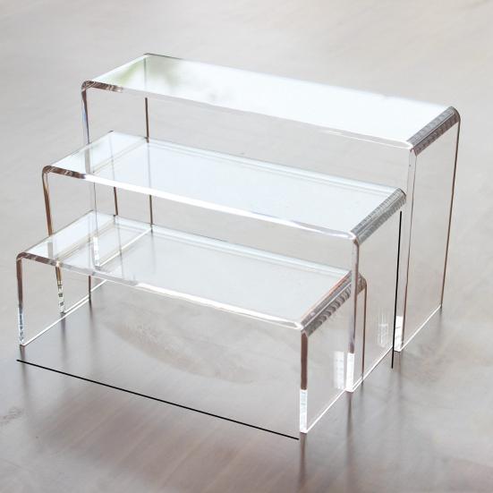 Прозрачный акриловый органайзер для кухонного шкафа для хранения на столешнице и полка для специй
