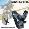 Sports Action Camera Motorcycle Helmet Chin Stand Helmet Straps Mount Full Face