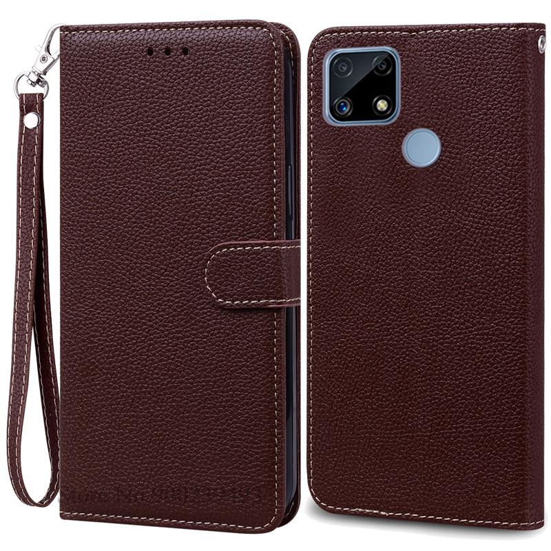 Чехол RealmeC25 C25 s C25 Y, силиконовый кожаный чехол-кошелек для OPPO Realme C25, чехол C25S Fundas для Realme C25Y, чехол Fundas