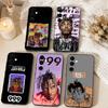 Чехол для телефона Juice WRLD 999 в стиле Emo Rap для Samsung Galaxy A73, A72, A71, A70, A53, A52, A51, Другие Мягкий Черный Чехол