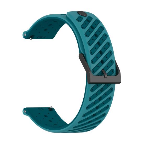 Силиконовый ремешок для часов 2 регулируемый водонепроницаемый сменный для Suunto Race дышащий 22 мм женский мужской