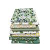 8 штук Хлопок 50*40см Материал ручной работы 25X20см Ткани для шитья и квилтинга DIY Зеленые ткани с принтом Ткань для рукоделия