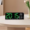 Цифровой будильник, отображение температуры, даты и недели, 4-уровневая регулировка яркости для дома