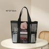 Large Beach Bags Waterproof Sandproof Mesh Beach Pool Travel Storage Tote Bag