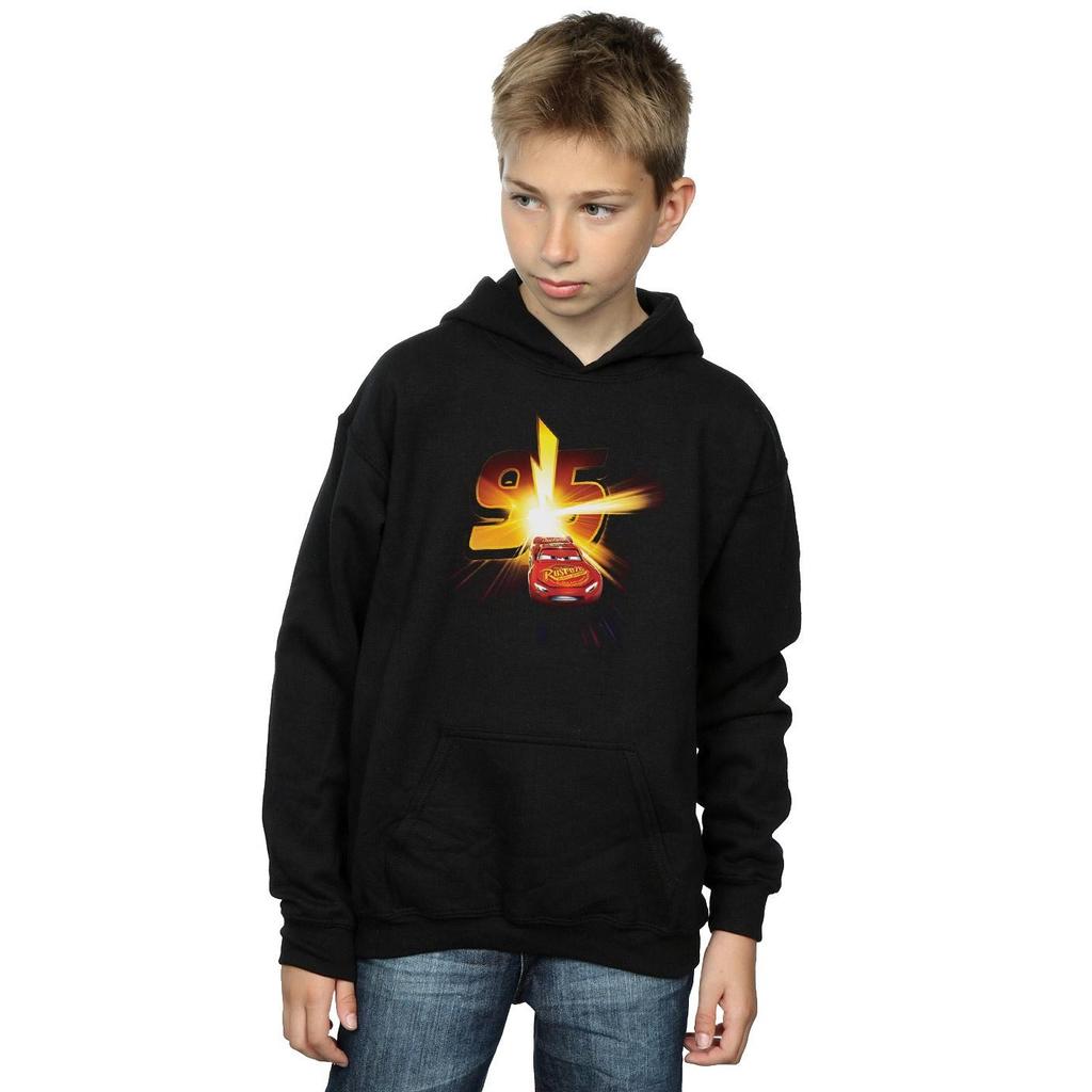 Disney Boys Cars Lightning McQueen Burst Hoodie