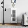 VidaXL Buffet High-Gloss White 34.5x34x90 Cm Engineered Wood 828798