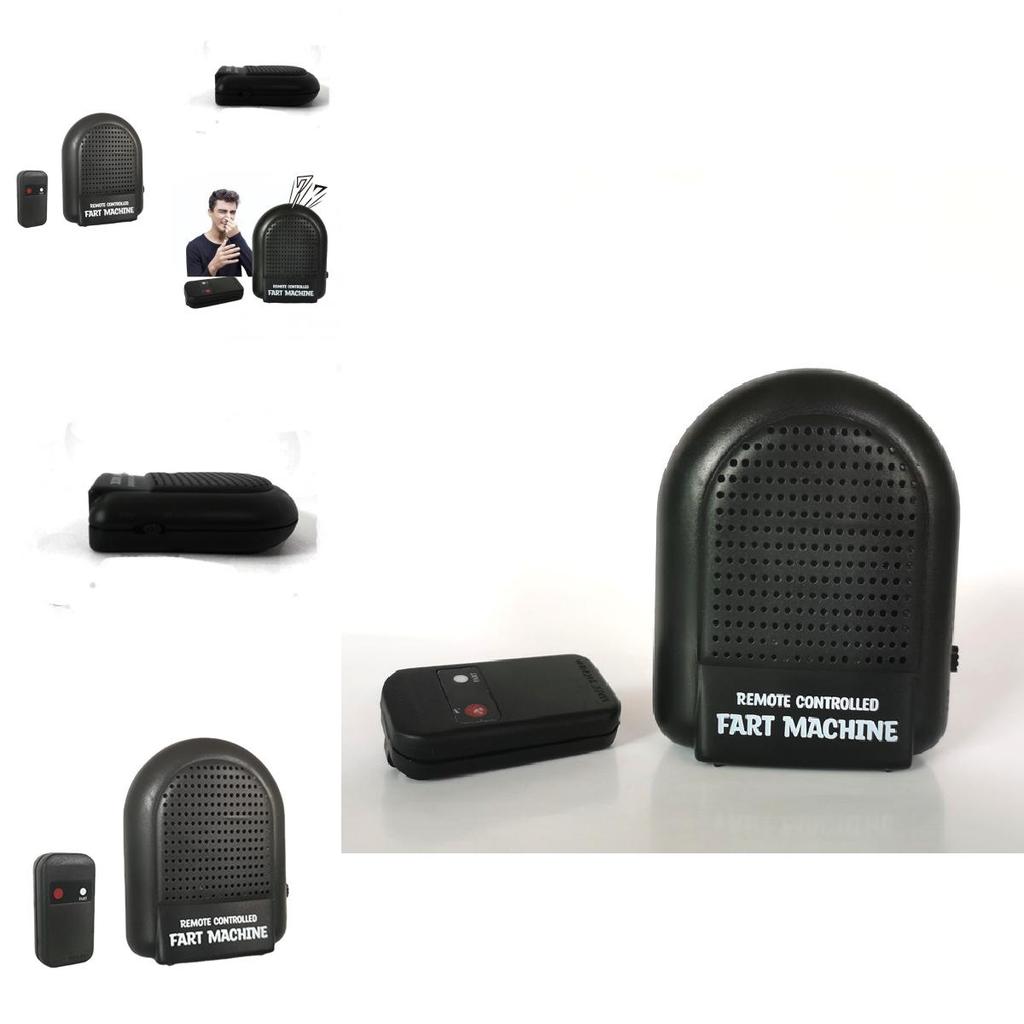 Hilarious Remote Control Fart Machine For Pranks And Gag Gifts In Black Plastic