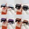 Chic Unisex Square Frame Sunglasses With Pc Lenses And Uv Protection For Travel And Daily Wear
