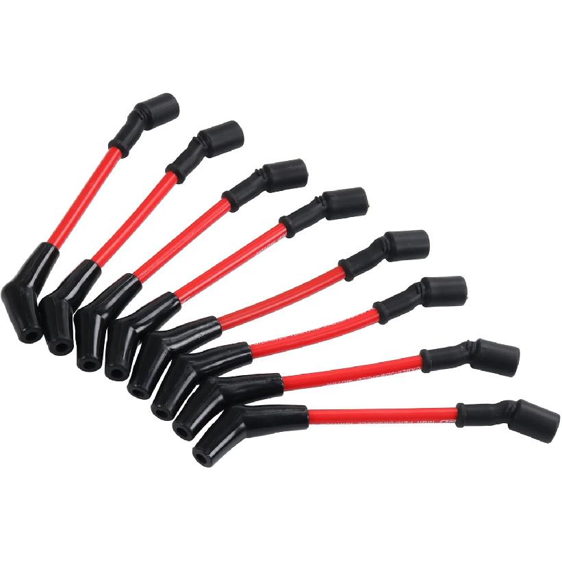 JDMSPEED New Heat Spark Plug Ignition Wires Set 10.5Mm Replacement For LSx LS1 LS2 LS3 LS6 LS7