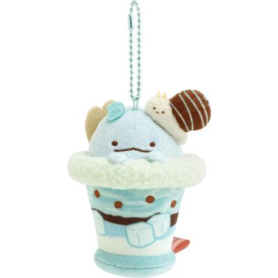 MO97201 Sumikko Gurashi Cafe Sumikko Chocolate Fair Подвесная плюшевая игрушка Ящерица Мятно-шоколадное парфе)