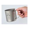 Кружка Snow Peak Cup Sierra Cup Titanium Single Mug 450 мл MG-143 Cup Легкая для кемпинга на открытом воздухе (x 3)