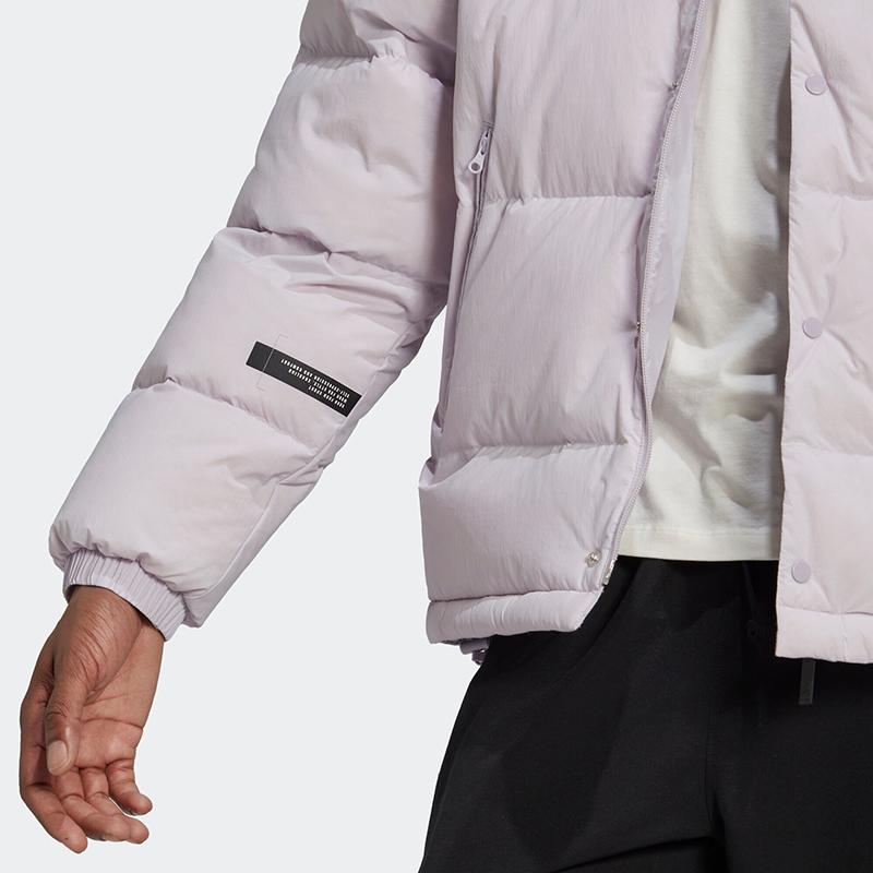 adidas Мужская пуховая куртка фиолетовая HN1940