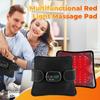 Multifunctional Red Light Massage Pad Near-infraed Light Vibration Full Body Massager Relieve Soreness Heating Waist Brace