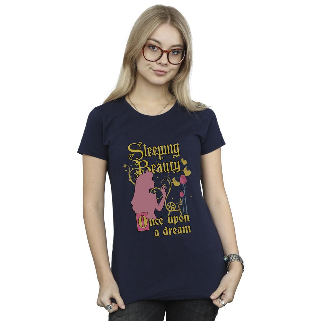 Sleeping Beauty Womens/Ladies Once Upon A Dream Cotton T-Shirt