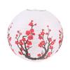 35Cm Plum Blossom Round Paper Lantern Lamp Shade Chinese Oriental Style Light