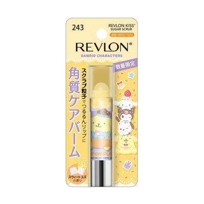 Revlon Kiss Sugar Scrub Sanrio Pompompurin 243 Sweet Yuzu Увлажняющий отшелушивающий уход для губ Скраб для губ POMPOMPURIN SANRIO 2,6 г