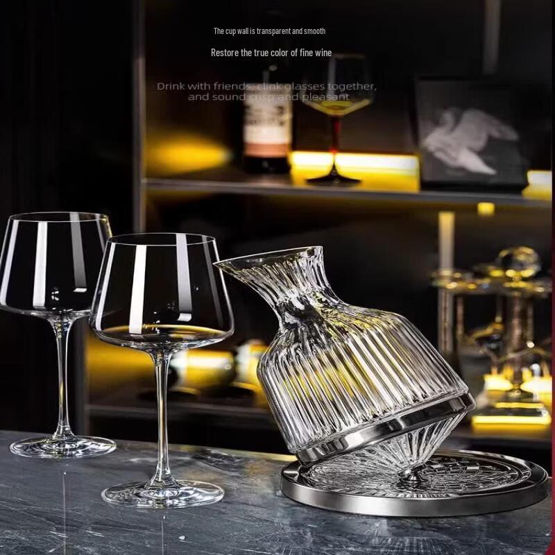 Набор винных бокалов UOZO Crystal Burgundy с декантером