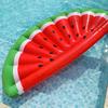 Утолщенный ПВХ Надувной Арбуз Плавающий Дренажный Шезлонг для Взрослых