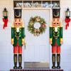 Рождественский дверной куплет в форме Щелкунчика Navidad Natal Noel Настенное украшение С Рождеством Христовым Украшения для дома 2025 Новый год 2025