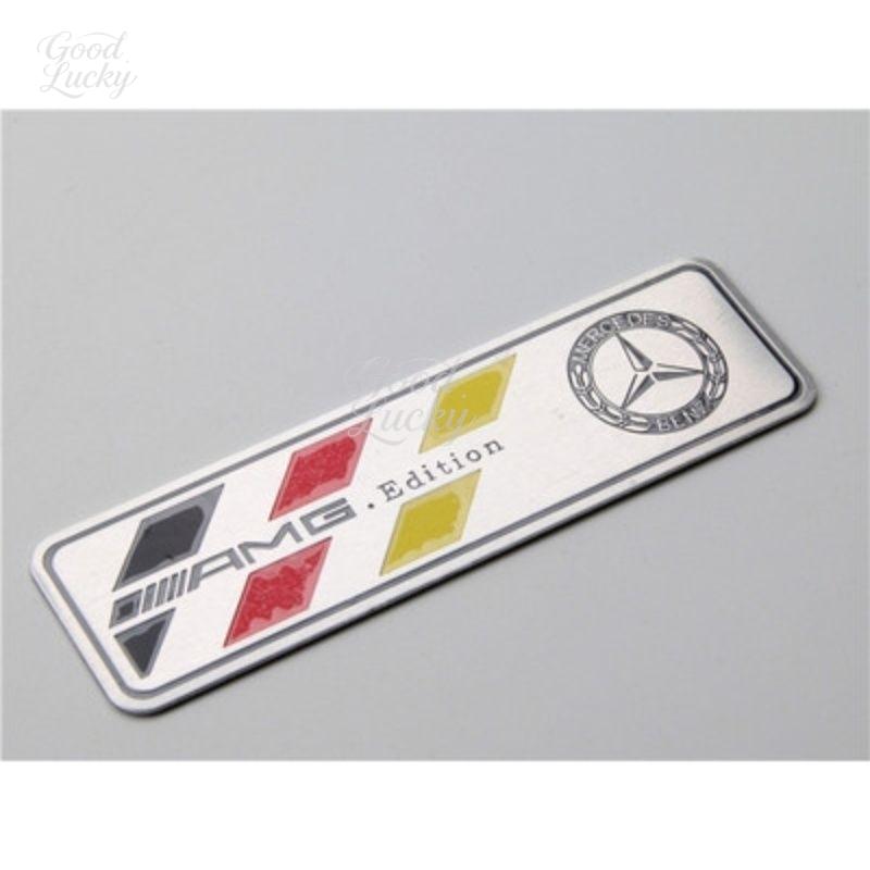 CQP1 For Mercedes-Benz C200 GLE 300L GLC260L GLA GLB CLA Models With AMG Logo Stickers for Side Stickers And Decorative Stickers.