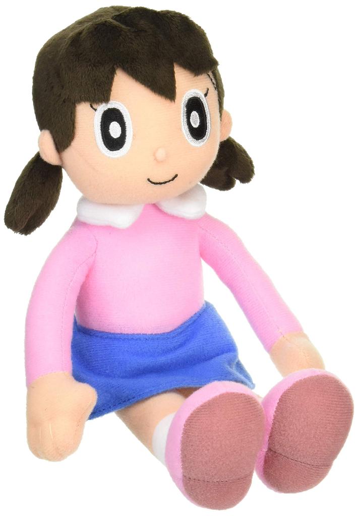 Doraemon Shizuka-chan Plush Toy, Height Approx. 22cm